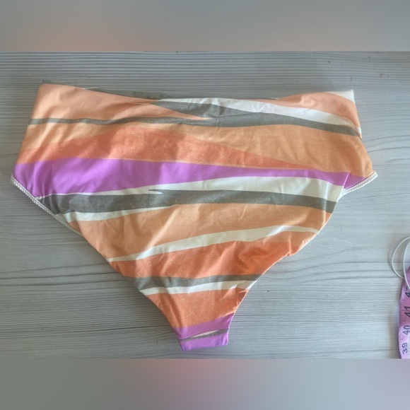 NWT Prana Sun Shade High Waist Bottom Waves Womens Size XL UPF 50 Quick Dry - Picture 4 of 10